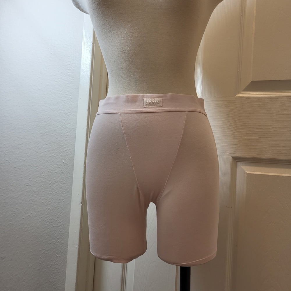 Skims Boyfriend Boxer Barely Pink Size Small-Brand New!